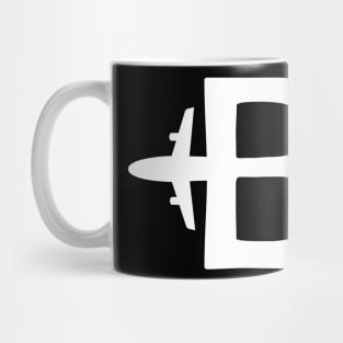 B Aviation Phonetic Alphabet Pilot Airplane Mug